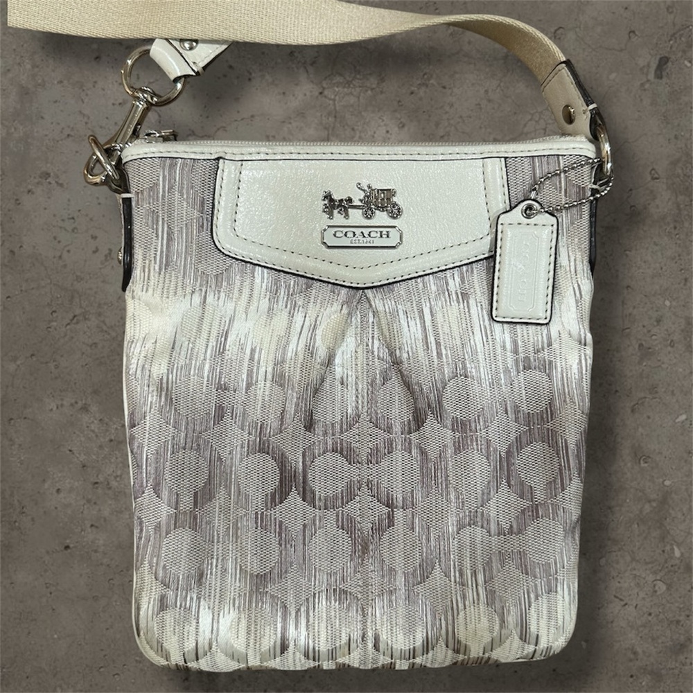 Coach Madison Op Art Crossbody - 43837 - EUC